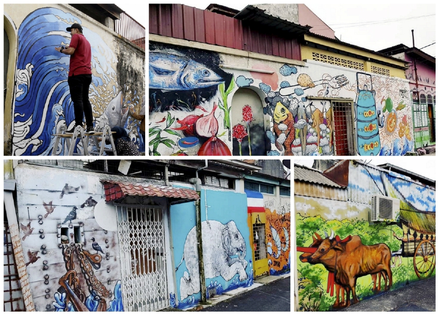 MURAL ALOR GAJAH