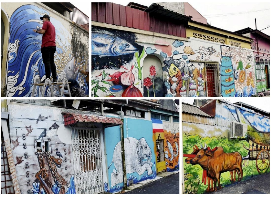 MURAL ALOR GAJAH